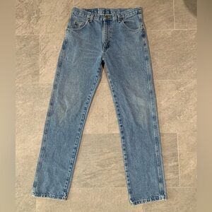 Wrangler Blue Straight Leg Jeans